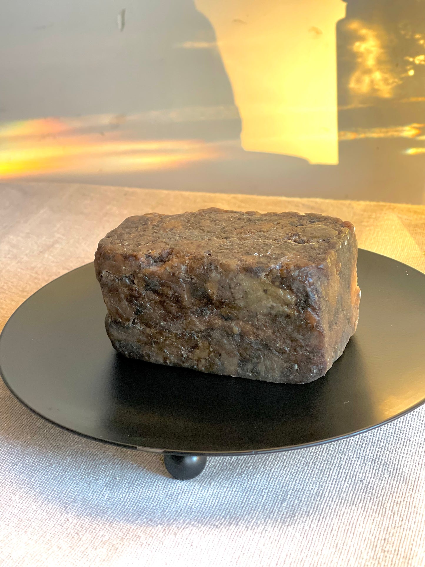 Raw African Black Soap